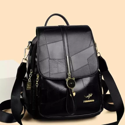 Kangaroo leather backpack for women 2026 new style travel travel lightweight women's backpack large capacity waterproof